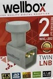 WELLBOX WXL 202 UNIVERSAL SINGLE TWIN LNB 4K ULTRA HD - Afbeelding 2