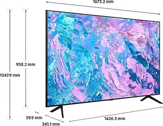 Samsung UE75DU7172 - 75 inch - 4K LED - Afbeelding 2